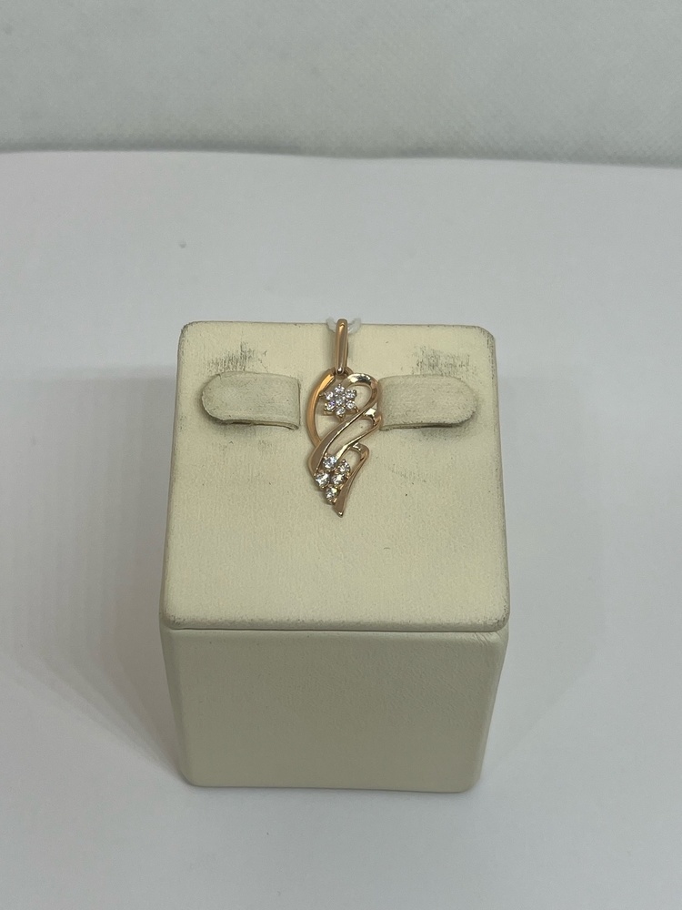 ПОДКМИ585 ПОДВЕСКА С КАМНЯМИ (Au 585)