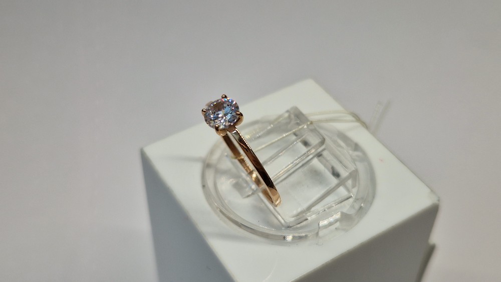 КОЛЬЦО С КАМНЕМ (Au 585)