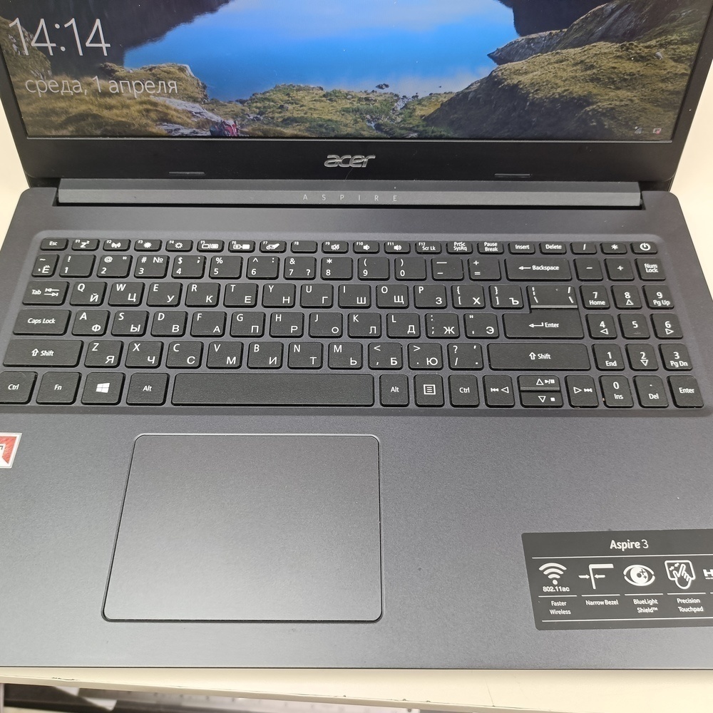 Ноутбук Acer a-315-22-45s5; A4-9120, Radeon Vega 11, 8 Гб, 256 Гб, Нет