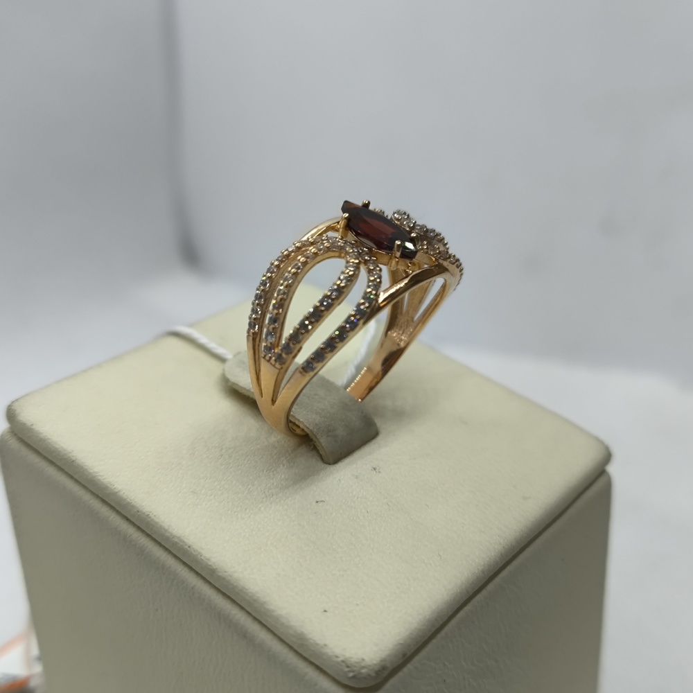 КОЛКМИ585 КОЛЬЦО С КАМНЯМИ (Au 585)