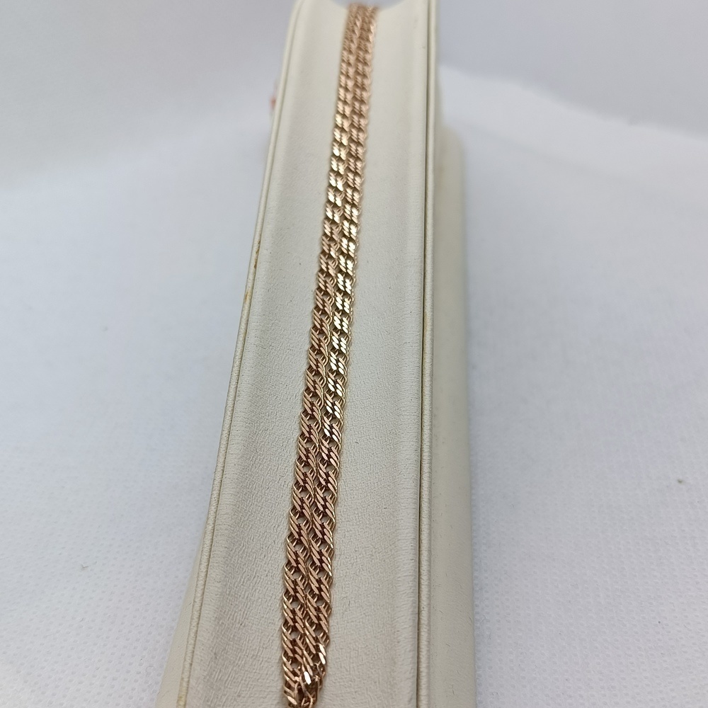 ЦЕПЬ ПОЛНОВЕСНАЯ Ромб тройной (Au 585)