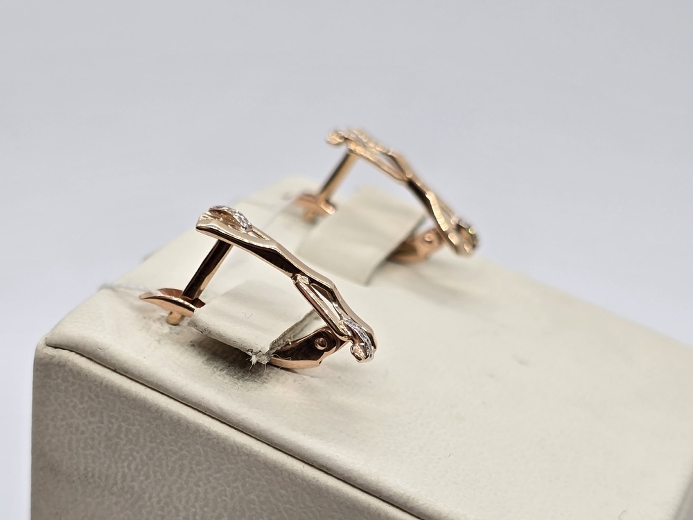 СЕРЬГИ С КАМНЯМИ (Au 585)