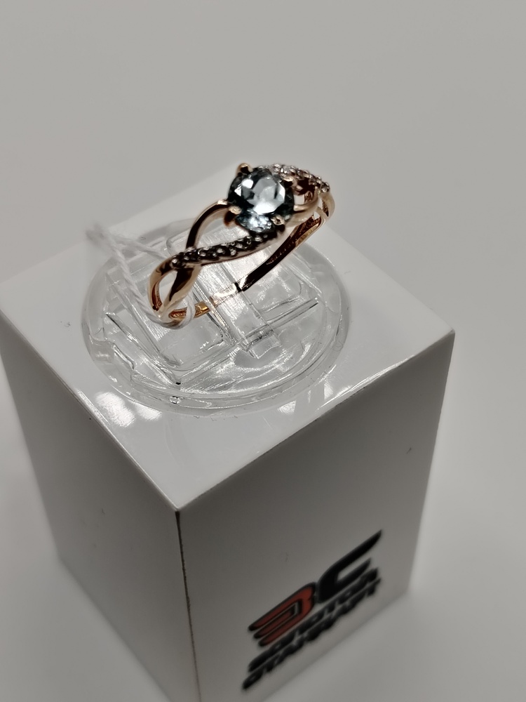 КОЛКМИ585 КОЛЬЦО С КАМНЯМИ (Au 585)