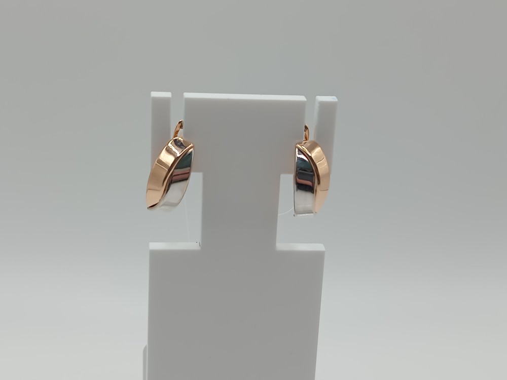 СЕРЬГИ БЕЗ КАМНЯ (Au 585)