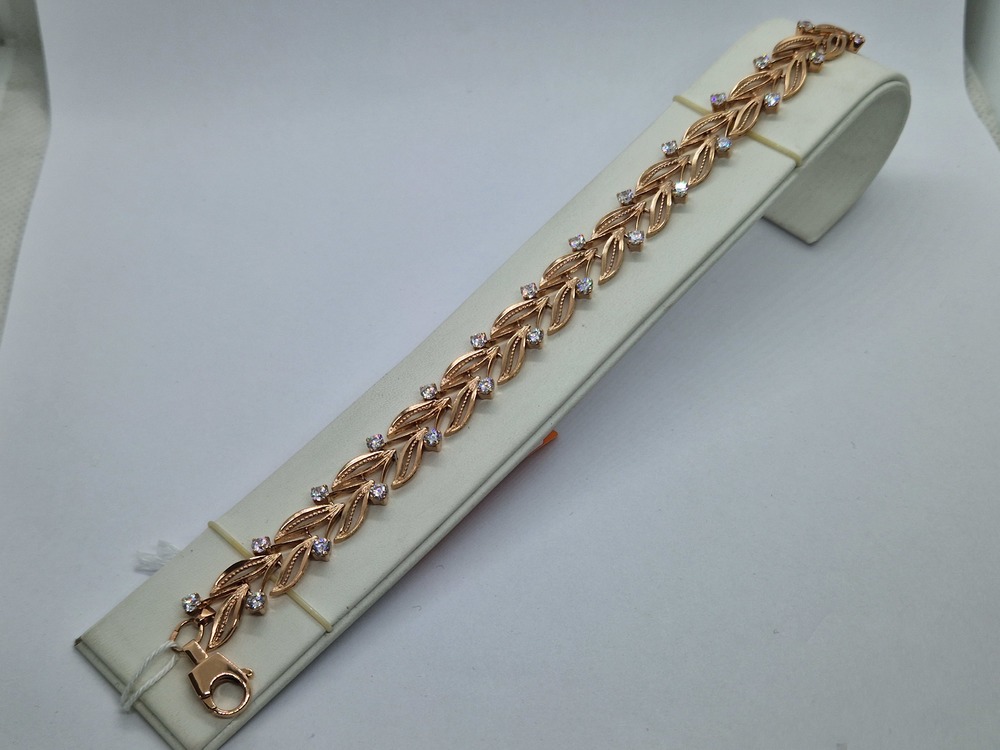 БРАСЛЕТ С КАМНЯМИ (Au 585)