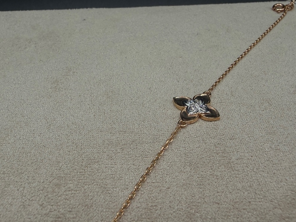 БРАСЛЕТ ФАНТАЗИЯ с камнями (Au 585)