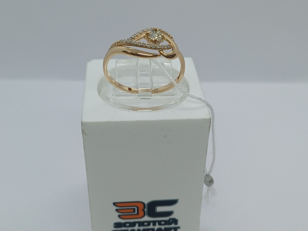 КОЛЬЦО БРИЛЛИАНТ Au 585