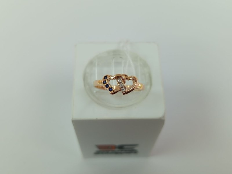 КОЛКМИ585 КОЛЬЦО С КАМНЯМИ (Au 585)