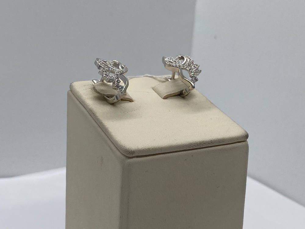 СКМИ585 СЕРЬГИ С КАМНЯМИ (Au 585)