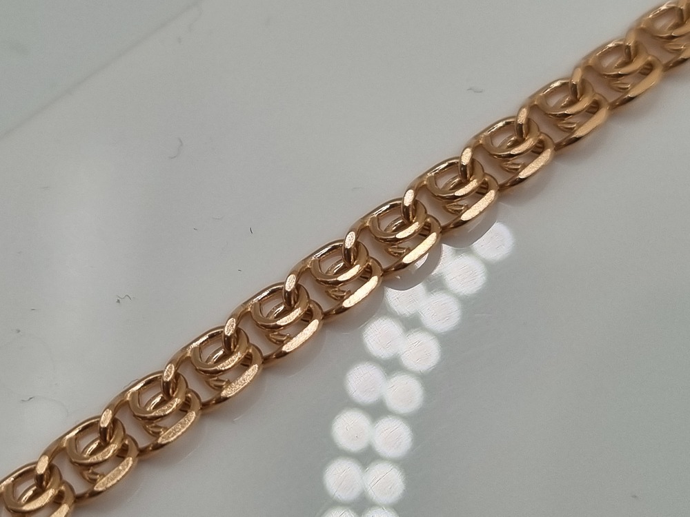 БРАСЛЕТ ПОЛНОВЕСНЫЙ Лав Au 585