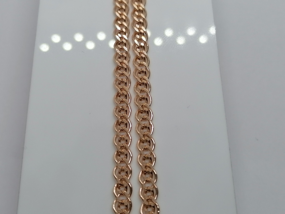 8070155П-55 ЦЕПЬ ПУСТОТЕЛАЯ Нона (Au 585)