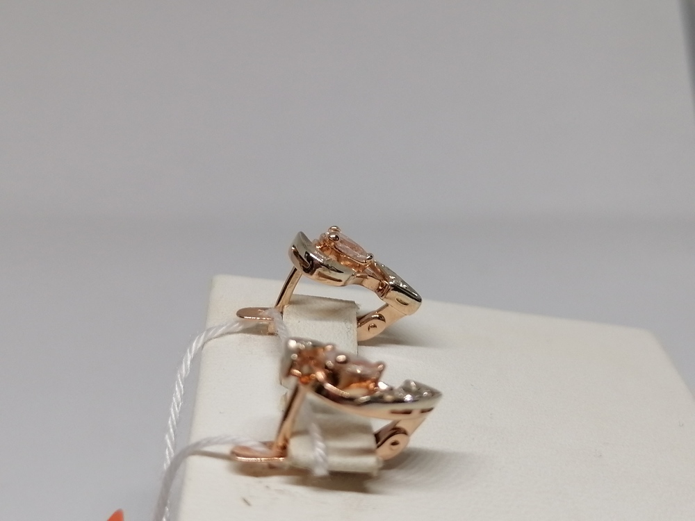 СЕРЬГИ С КАМНЯМИ (Au 585)