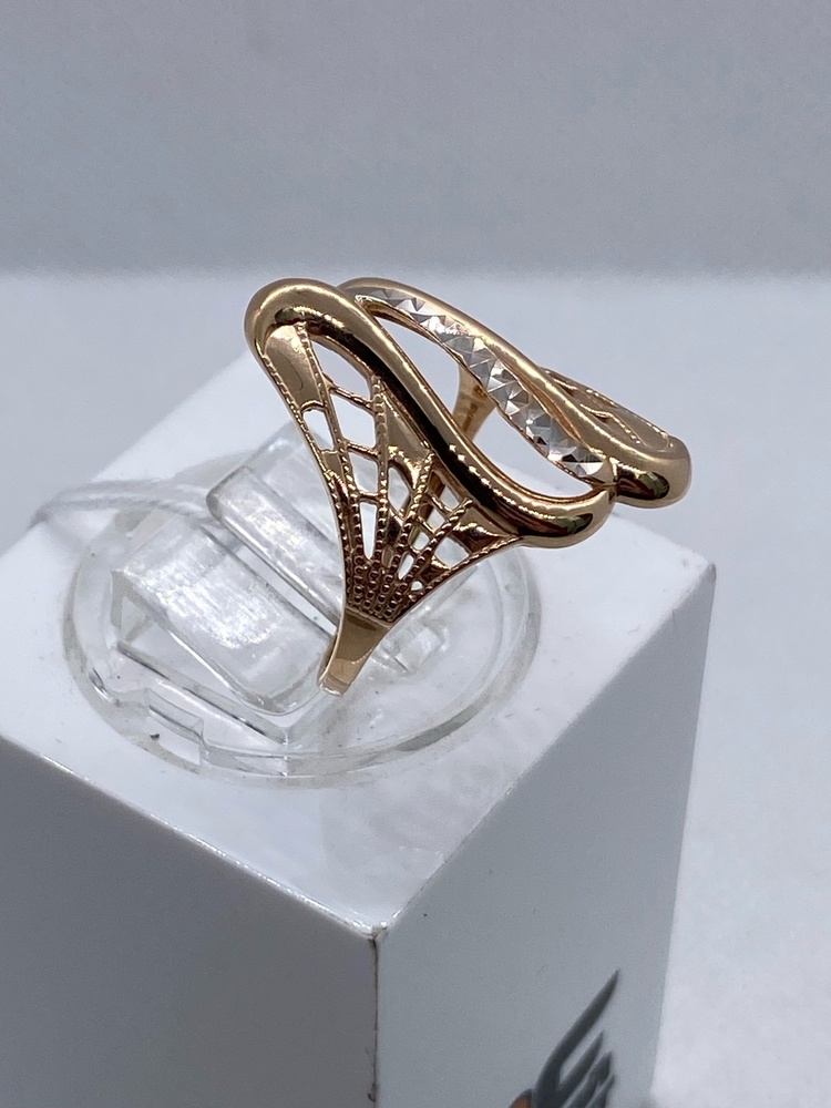 КОЛБКМ585 КОЛЬЦО БЕЗ КАМНЯ (Au 585)