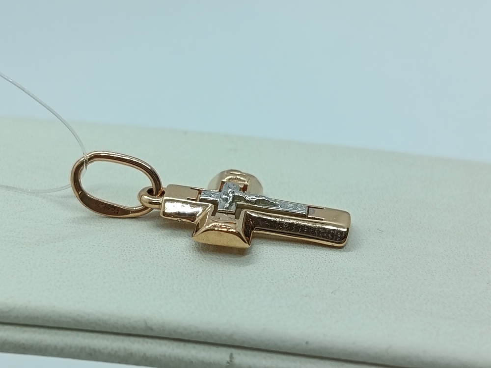 ПОДВЕСКА КРЕСТ (Au 585)