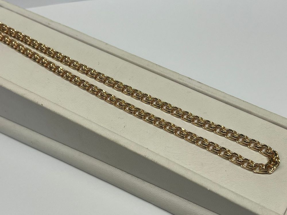 ЦЕПЬ ПОЛНОВЕСНАЯ Бисмарк (Au 585)