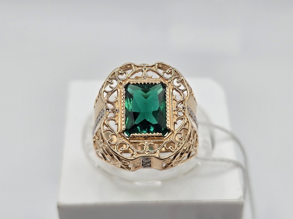 ПЕЧКМИ585 ПЕЧАТКА С КАМНЯМИ (Au 585)