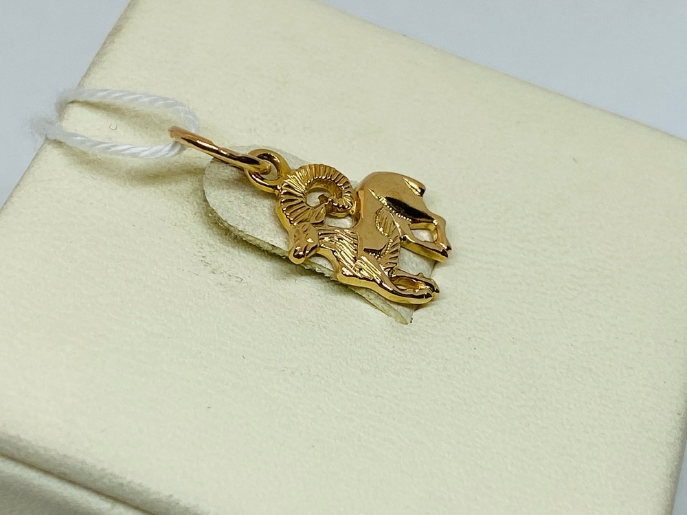 ПОДВЕСКА ЗНАК ЗОДИАКА КОЗЕРОГ Au 585