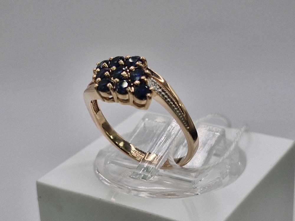 КОЛЬЦО БРИЛЛИАНТ Au 585