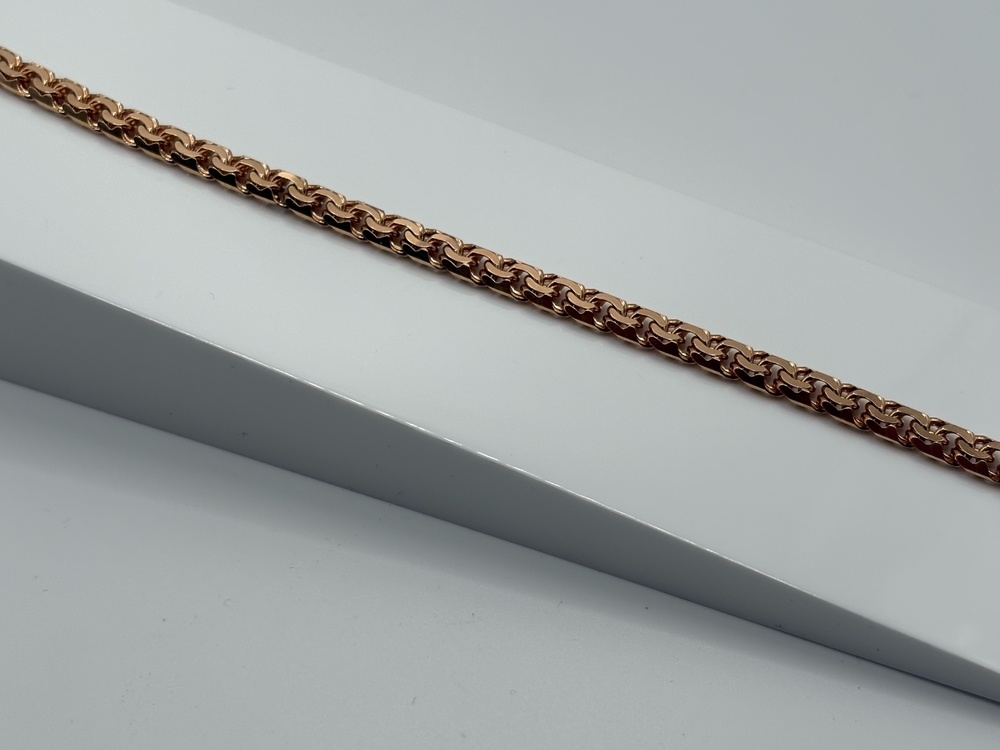 БЛБ585 БРАСЛЕТ ПОЛНОВЕСНЫЙ Бисмарк (Au 585)