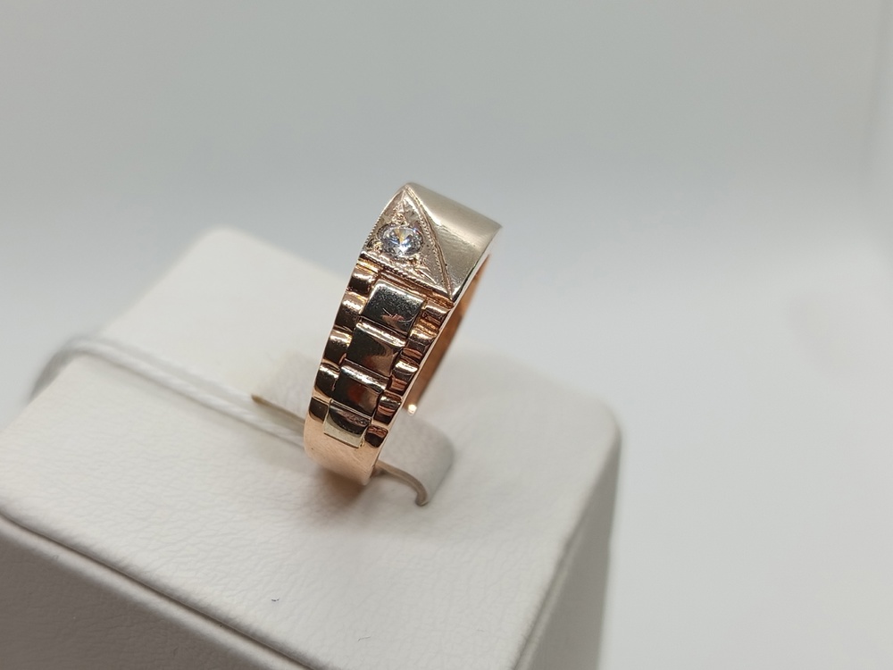 ПЕЧКМ585 ПЕЧАТКА С КАМНЕМ (Au 585)