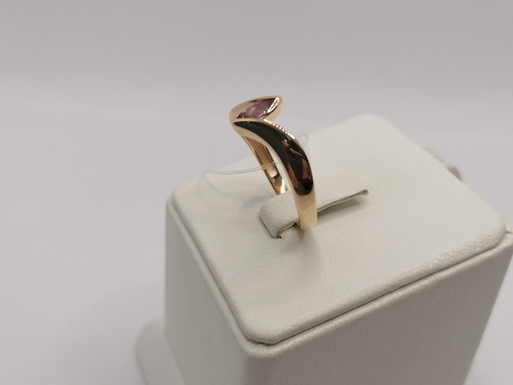 КОЛЬЦО АМЕТИСТ (Au 585)