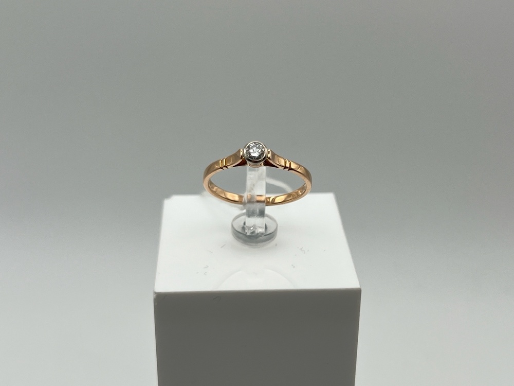 КОЛЬЦО БРИЛЛИАНТ Au 583