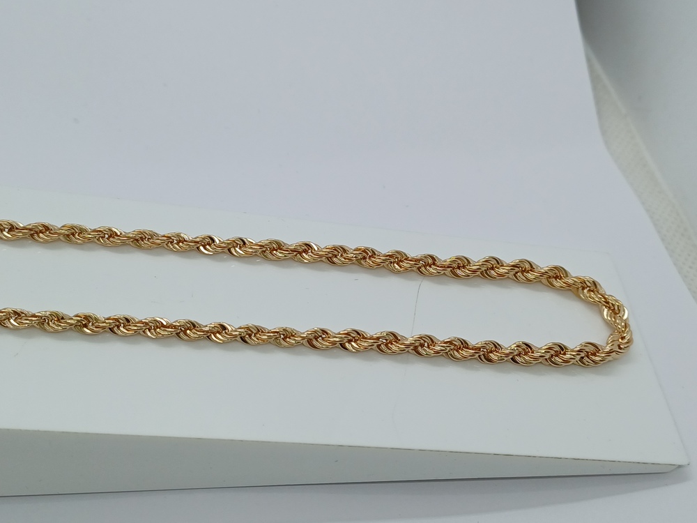 ЦЛВР585 ЦЕПЬ ПОЛНОВЕСНАЯ Веревка (Au 585)