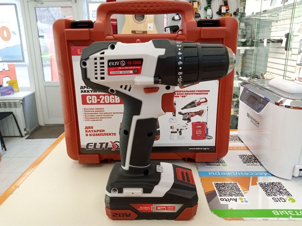 Шуруповерт ELTI CD-20GB