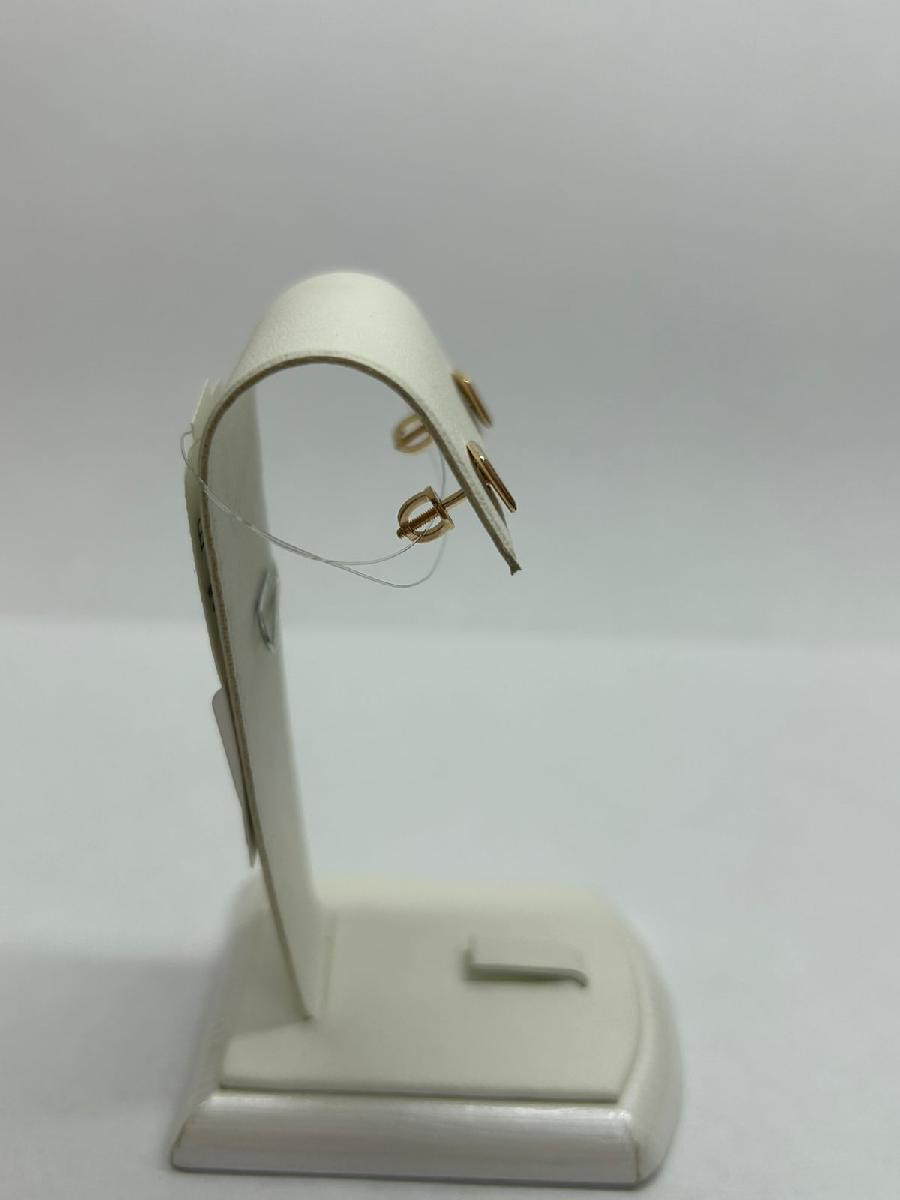 СЕРЬГИ ПУСЕТЫ с камнями (Au 585)