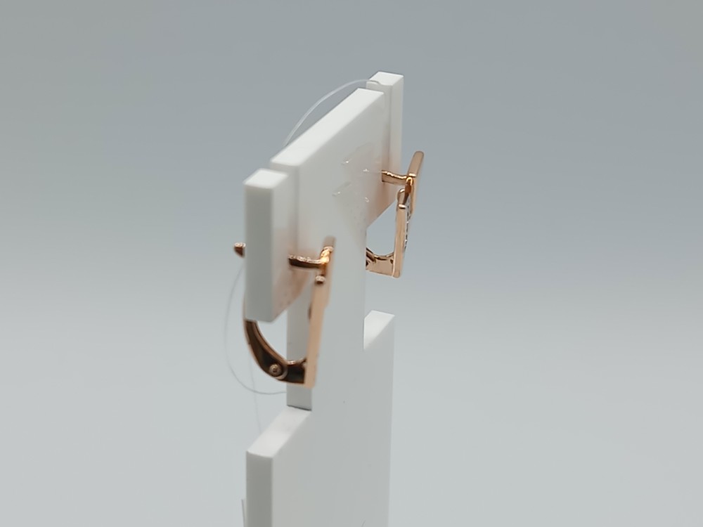 01-217431 СЕРЬГИ С КАМНЯМИ (Au 585)