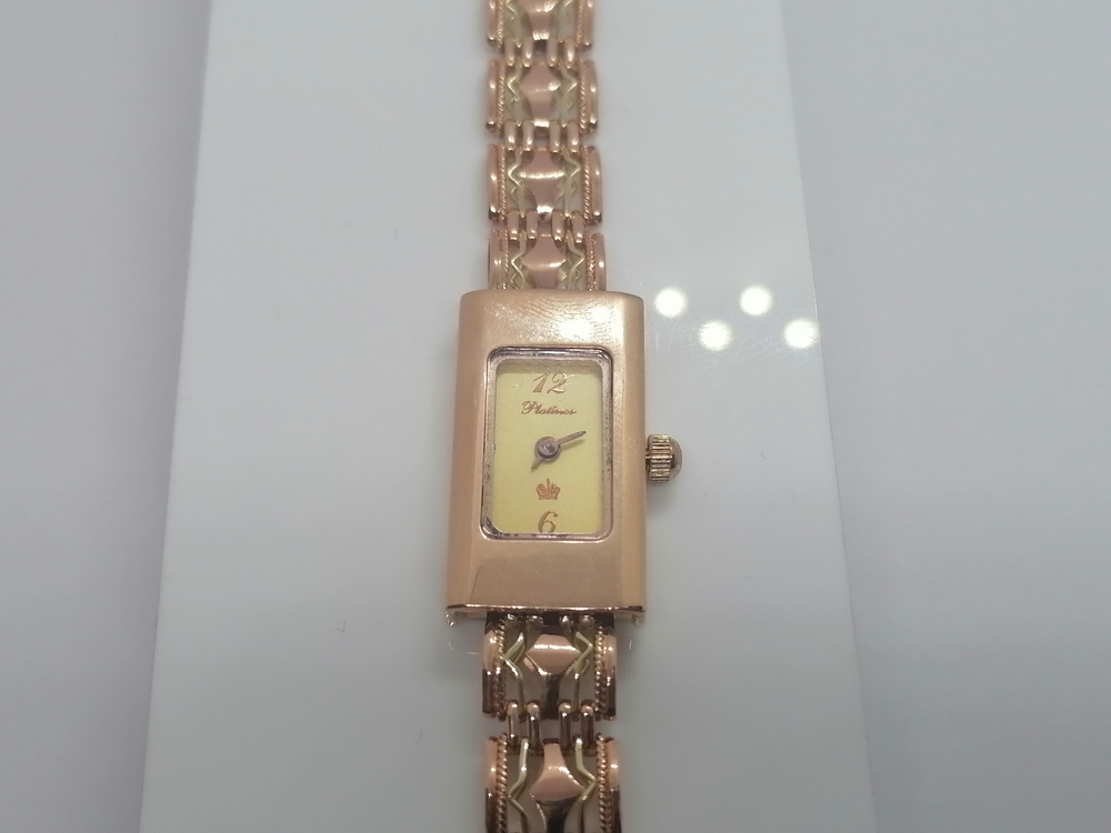 ЧАСЫ ПЛАТИНОР (Au 585)