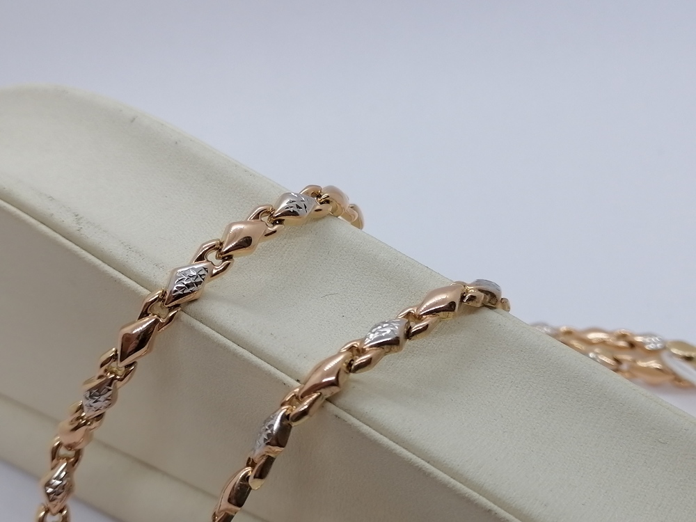 КОЛЬЕ БЕЗ КАМНЯ Au 585