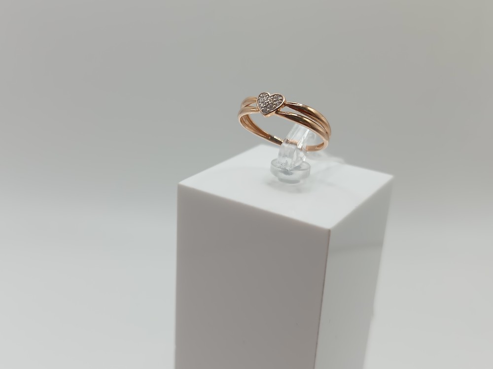 КОЛКМИ585 КОЛЬЦО С КАМНЯМИ (Au 585)