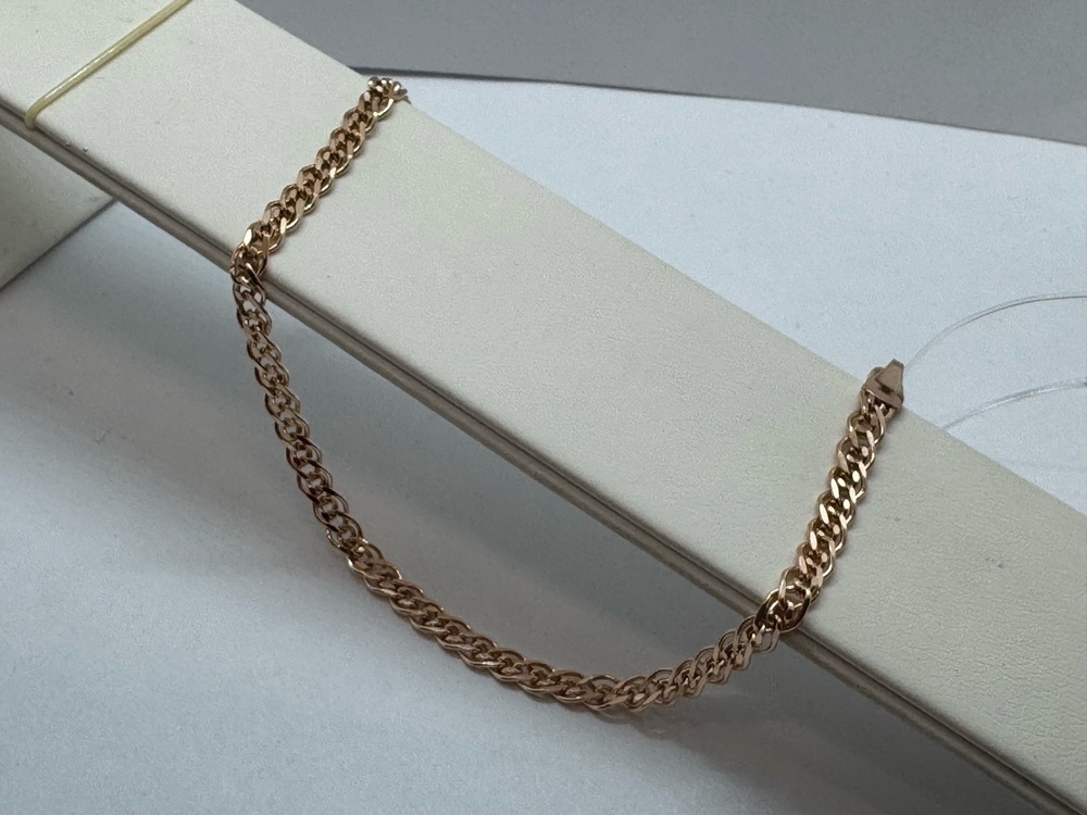 БРАСЛЕТ ПУСТОТЕЛЫЙ Нона (Au 585)