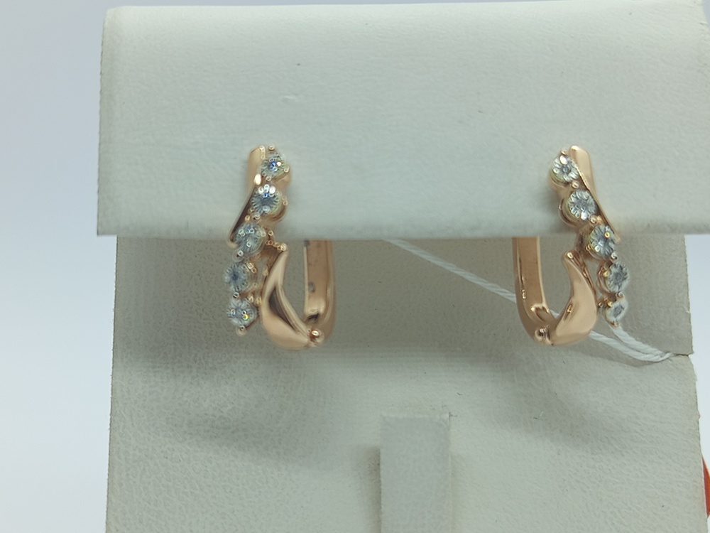 СЕРЬГИ БРИЛЛИАНТ (Au 585)