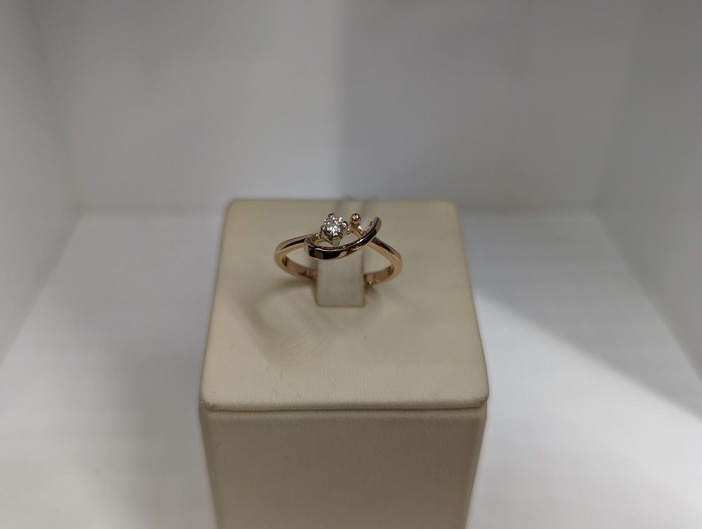 КОЛЬЦО БРИЛЛИАНТ Au 585