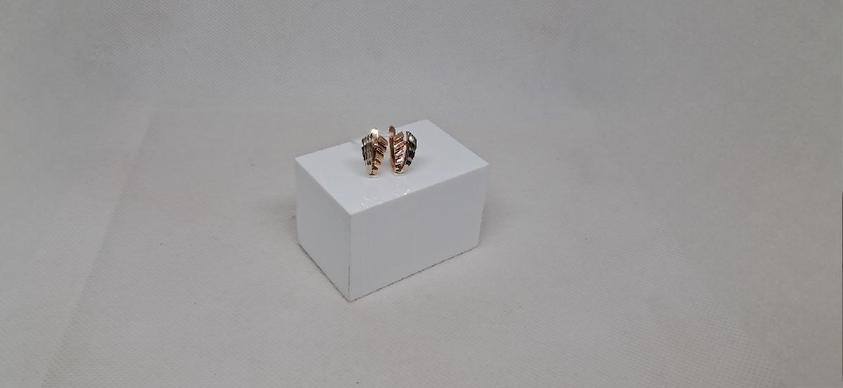 СЕРЬГИ БЕЗ КАМНЯ (Au 585)