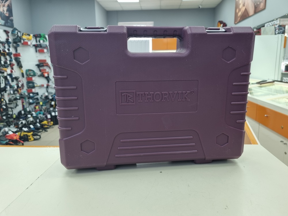 Набор инструментов Thorvik TS082 универсальный 1/4, 1/2 DR с головками торцевыми 12-гранными