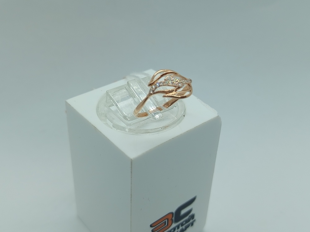 КОЛКМИ585 КОЛЬЦО С КАМНЯМИ (Au 585)