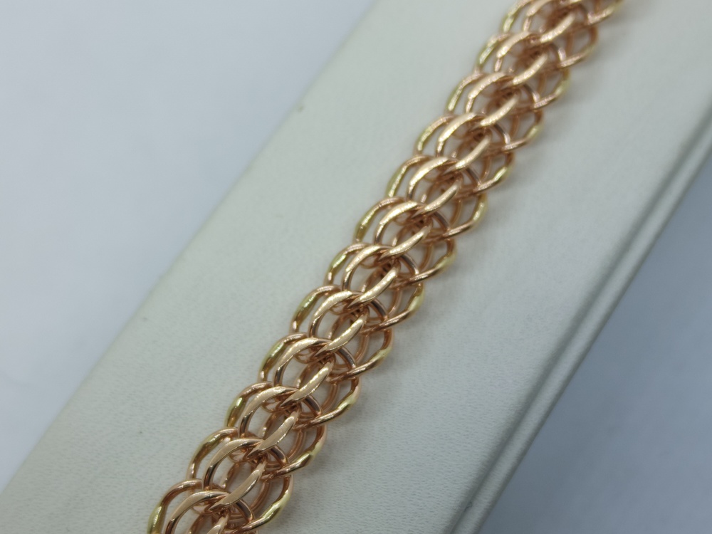 170005 БРАСЛЕТ ПОЛНОВЕСНЫЙ Итальянка (Au 585)