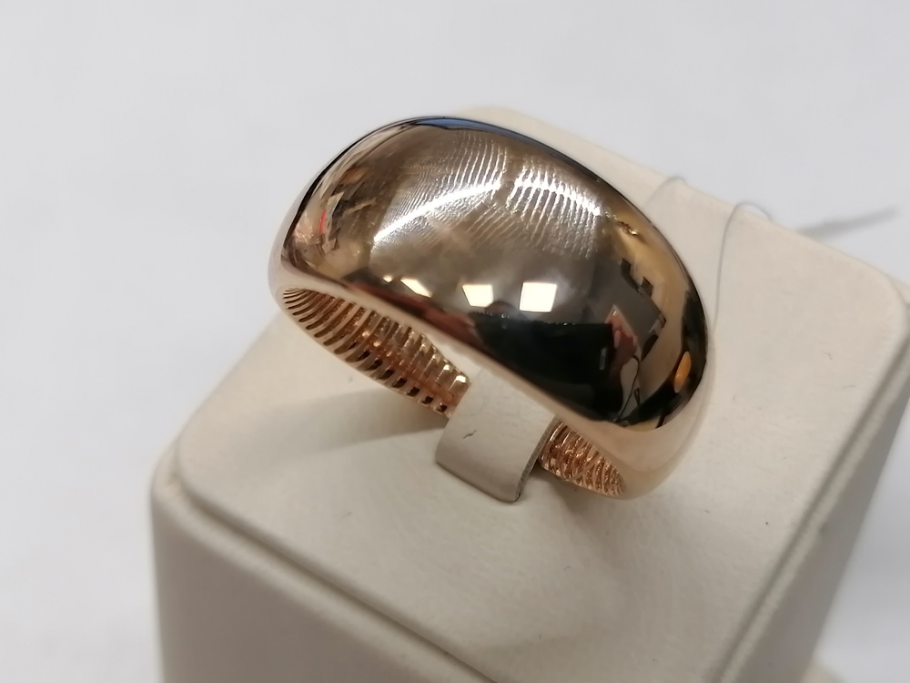08-108713 КОЛЬЦО БЕЗ КАМНЯ (Au 585)