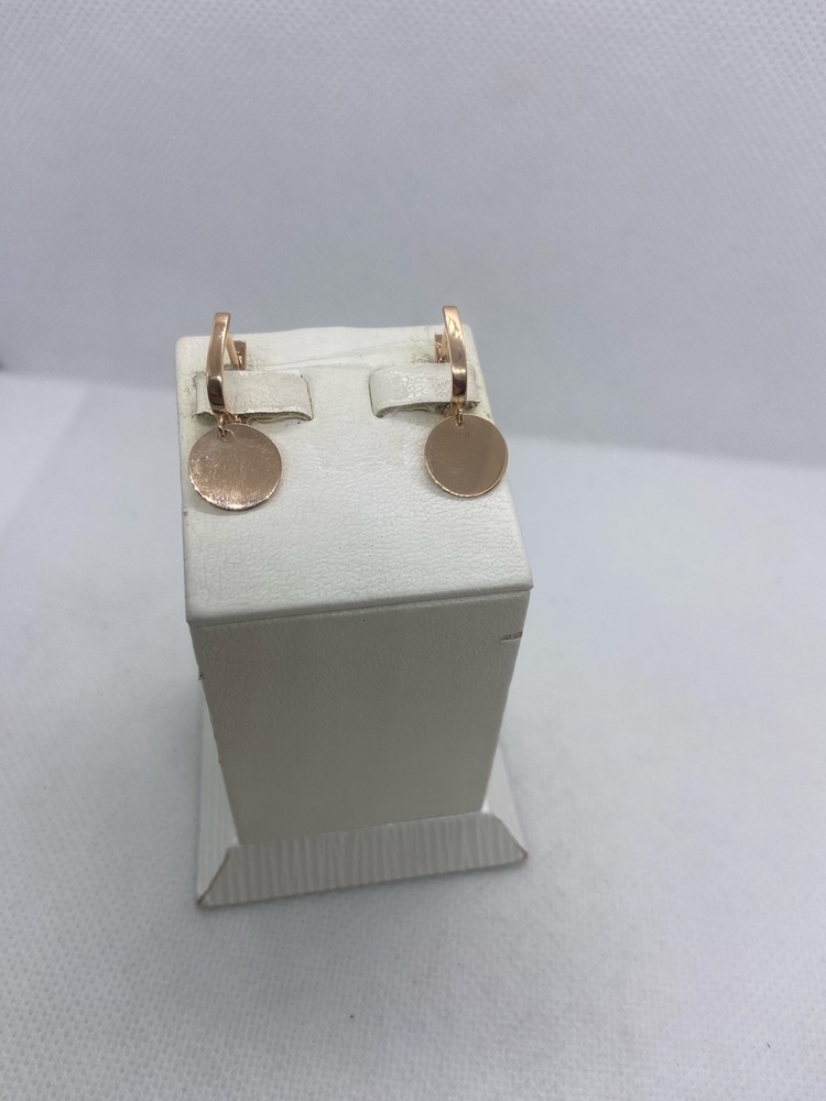 СЕРЬГИ БЕЗ КАМНЯ (Au 585)