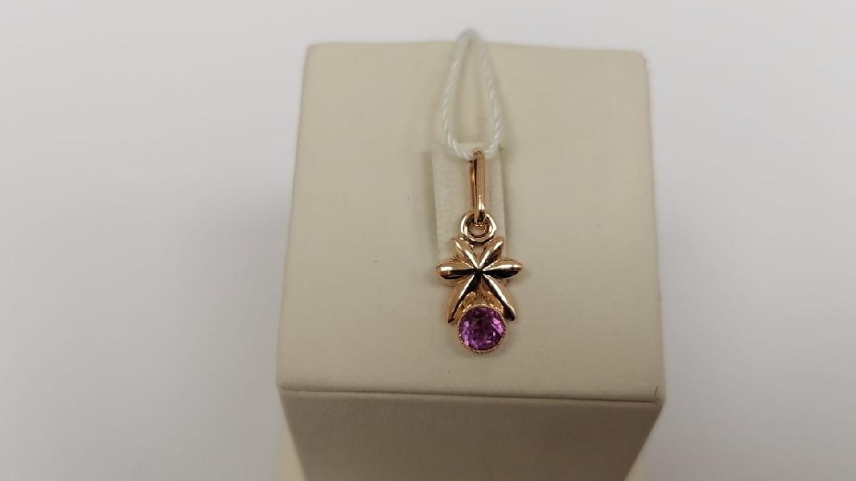 ПОДВЕСКА С КАМНЕМ (Au 583)