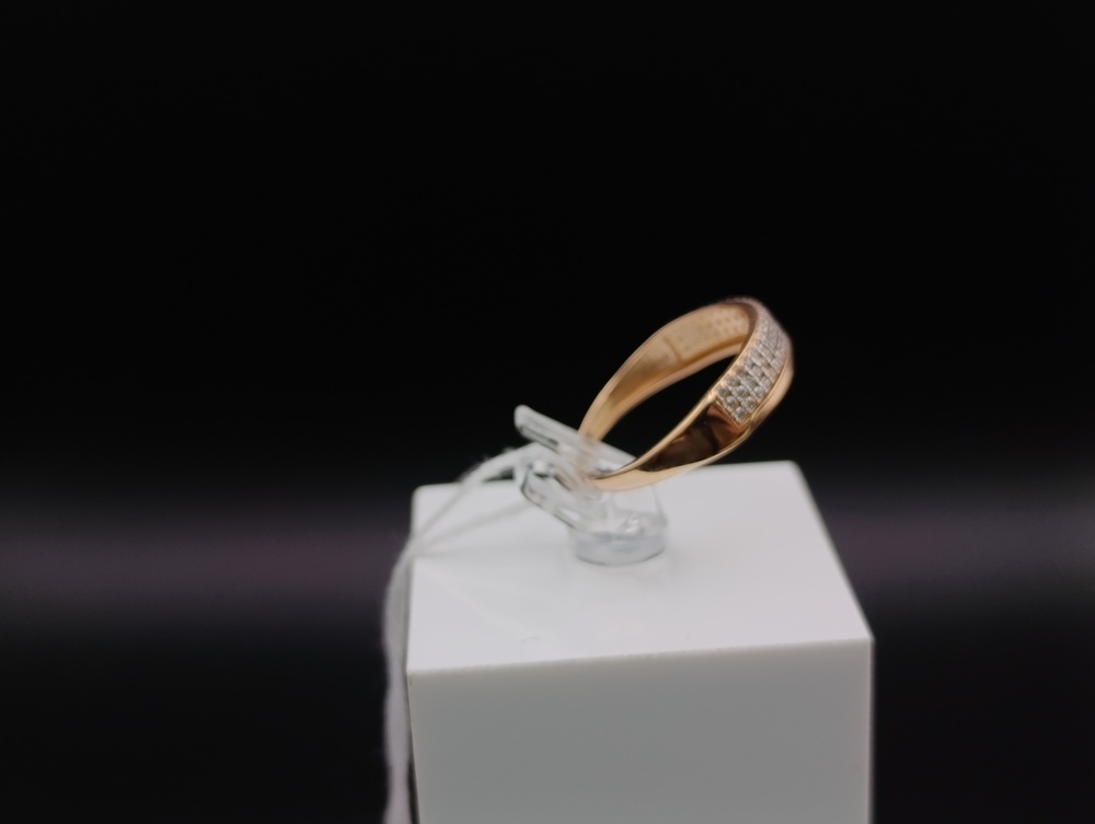 КОЛКМИ585 КОЛЬЦО С КАМНЯМИ (Au 585)