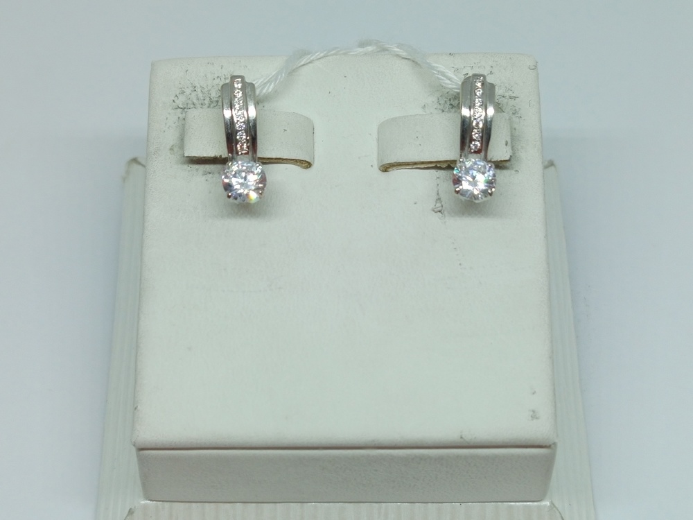 СЕРЬГИ С КАМНЯМИ (Au 585)