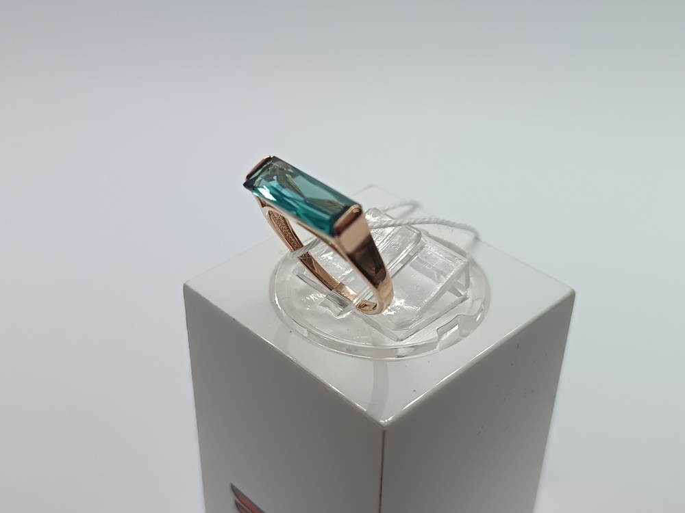 КОЛКМ585 КОЛЬЦО С КАМНЕМ (Au 585)