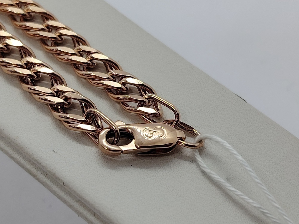 ЦПР2585 ЦЕПЬ ПУСТОТЕЛАЯ Ромб двойной (Au 585)