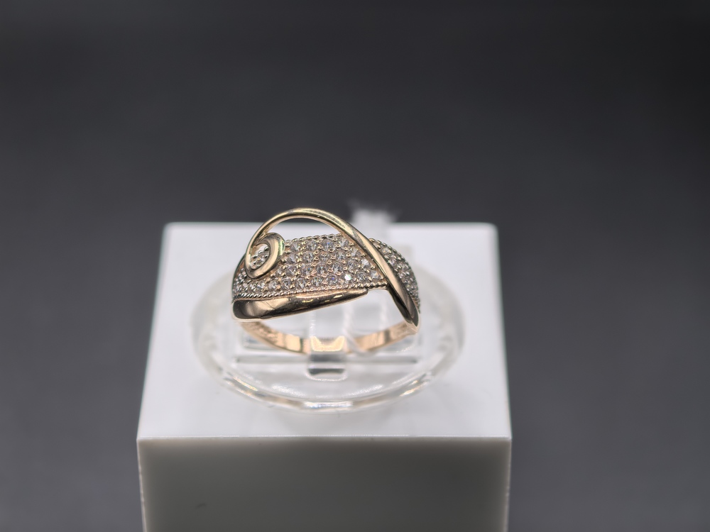 КОЛКМИ585 КОЛЬЦО С КАМНЯМИ (Au 585)