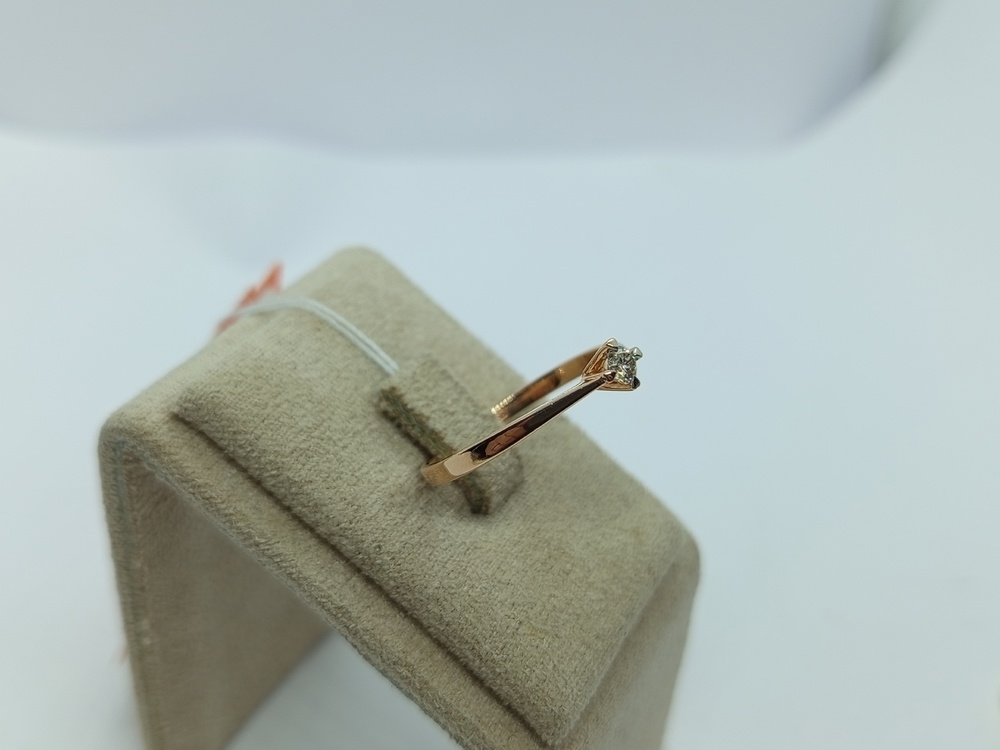 КОЛЬЦО БРИЛЛИАНТ Au 585