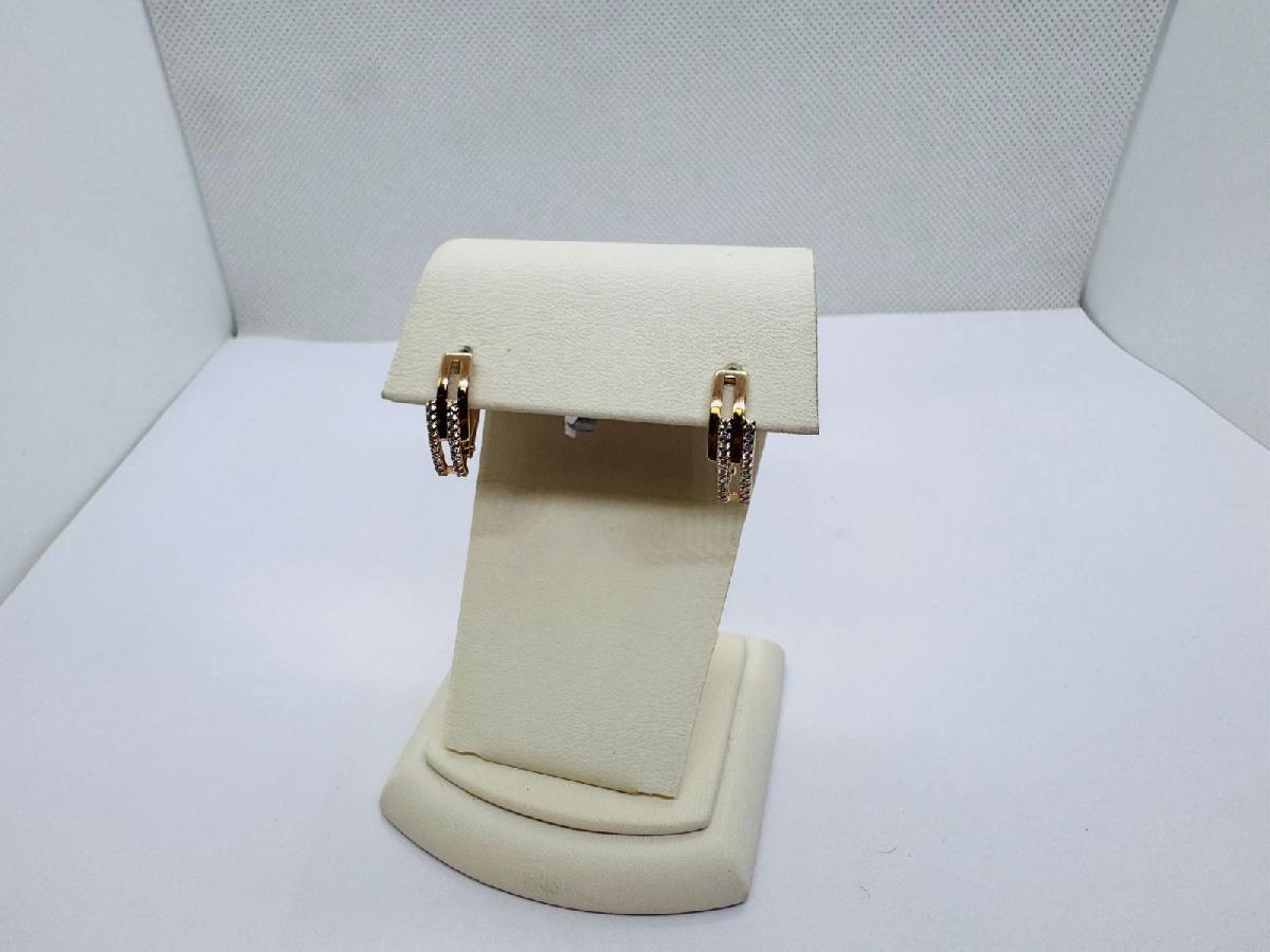 СЕРЬГИ С КАМНЯМИ (Au 585)